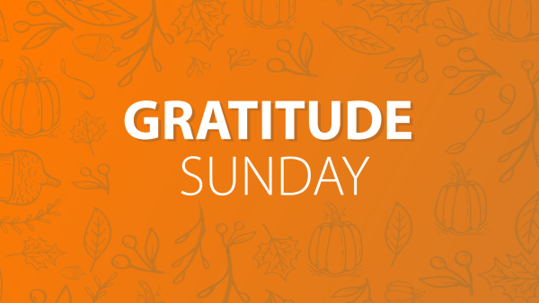 Gratitude Sunday Image