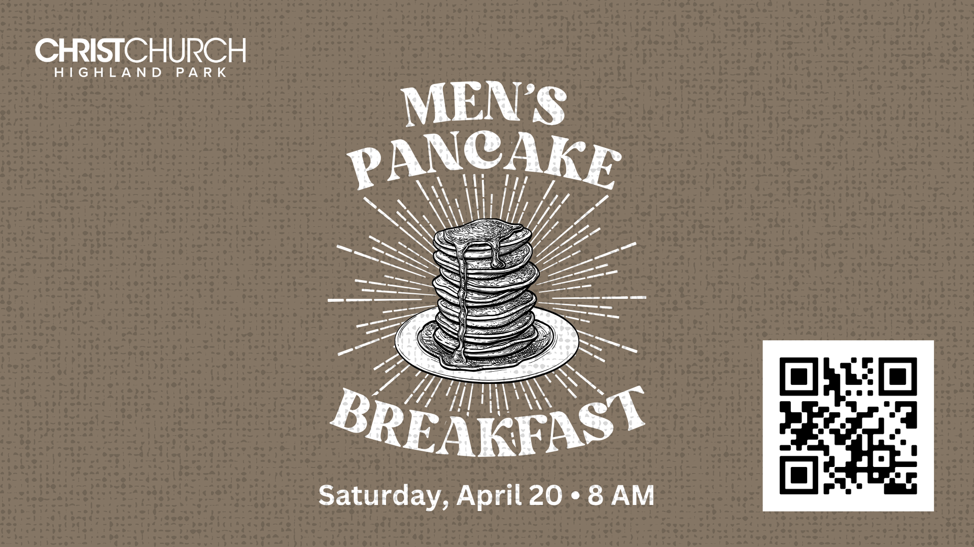 Men's Pancake Breakfast - Christ Church Illinois